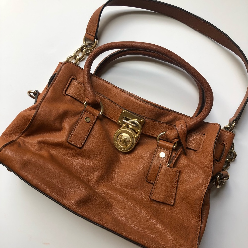 Michael Kors Brown Leather Handbag